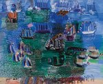 Raoul Dufy – Fête maritime et visite officielle au Havre, vers 1925-1926