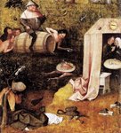 all&eacute;gorie de la gourmandise et de la luxure - Bosch