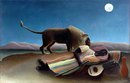 La Bohémienne endormie - Henri Rousseau