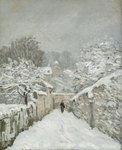 Neige &agrave; Louveciennes - Sisley