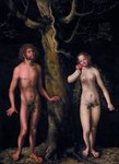 Adam et Ève - Lucas Cranach
