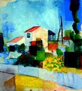 Maison Helles - August Macke