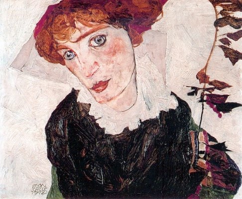 Portrait de Valerie Neuzil - Egon Schiele