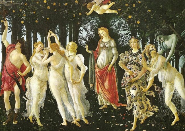 Allégorie du Printemps- Sandro  Botticelli