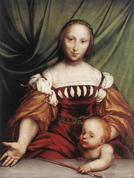 Venus et Amour - Hans Holbein