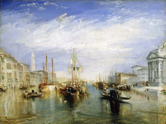 Venise , le grand canal - William Turner