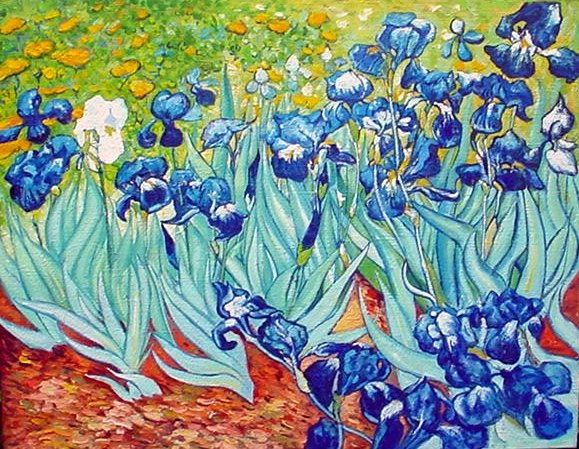 Les iris - Van Gogh