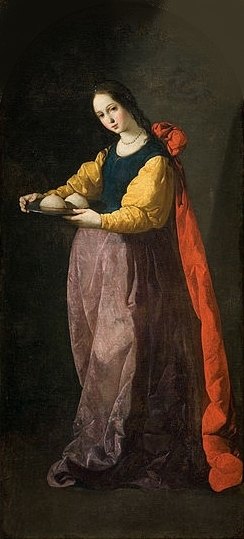 Sainte Agathe - Zurbaran