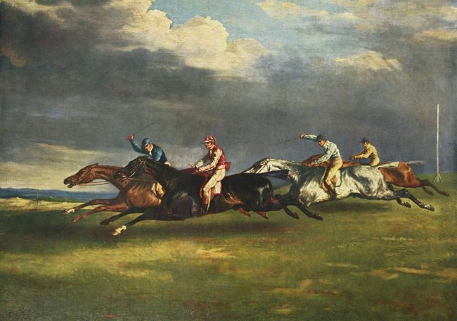 Derby d'Epsom - 1821 -Théodore Géricault
