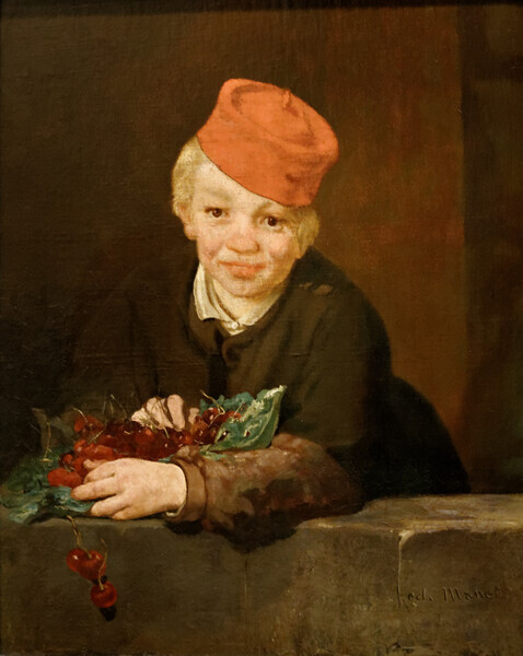 L'enfant aux cerises  - Edouard Manet