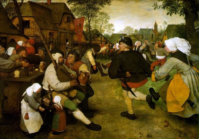 Danse des paysans - Bruegel