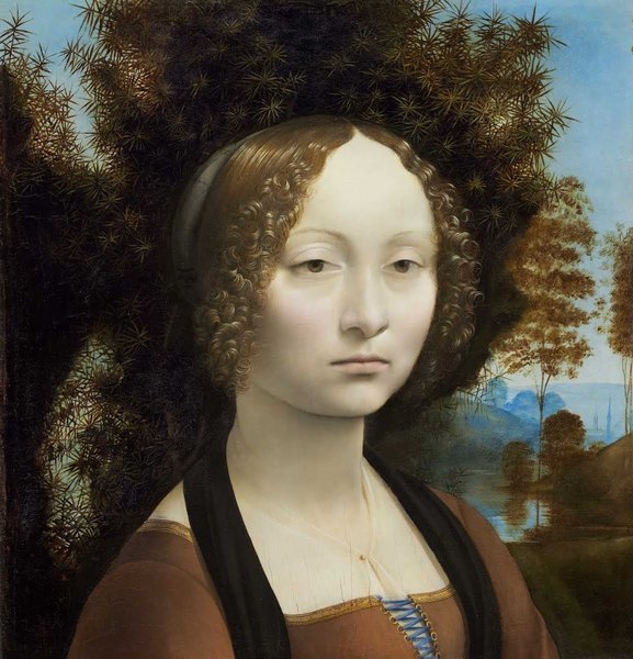 Ginevra de' Benci - Léonard de Vinci