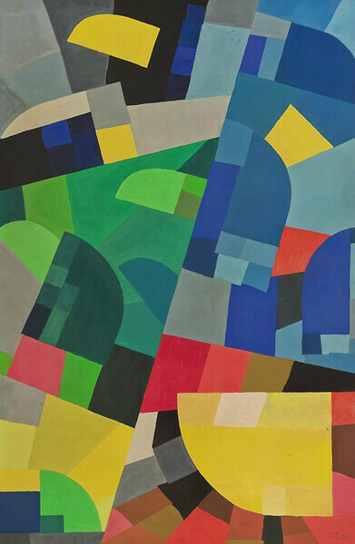 Composition  1936 - Otto Freundlich