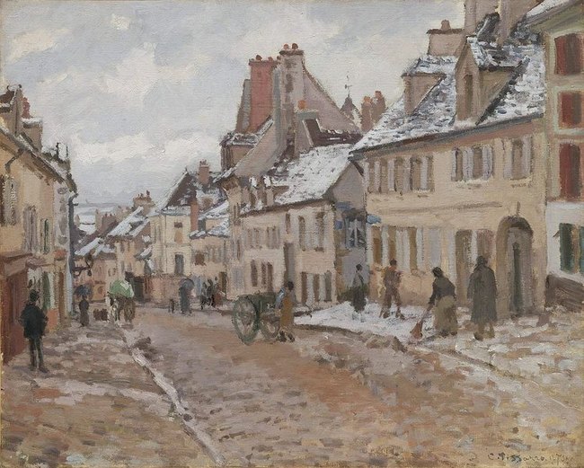 Rue de Gisors - Camille Pissarro