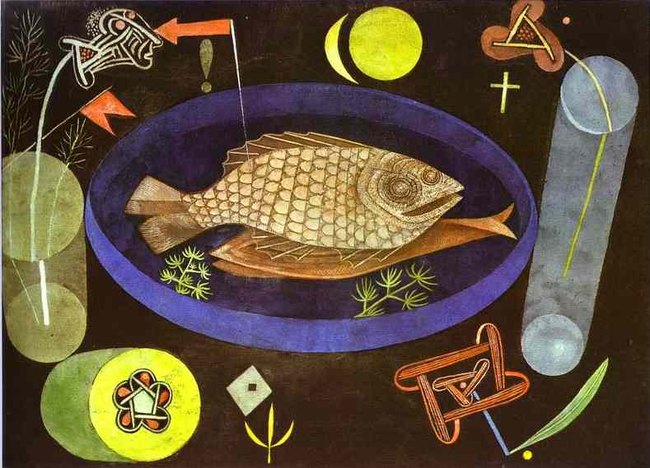 Autour du poisson  - Paul Klee