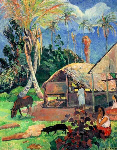 Les cochons noirs  - Paul Gauguin