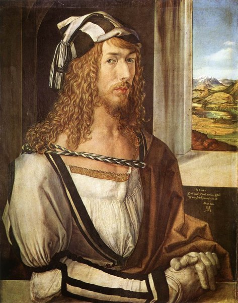 Auto-portrait à 26 ans - Dürer
