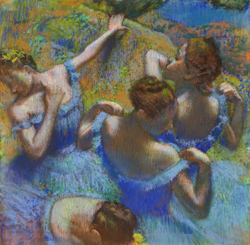 Les danseuses bleues -Edgar Degas