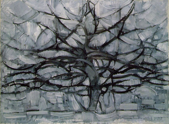 Arbre gris -Piet Mondrian