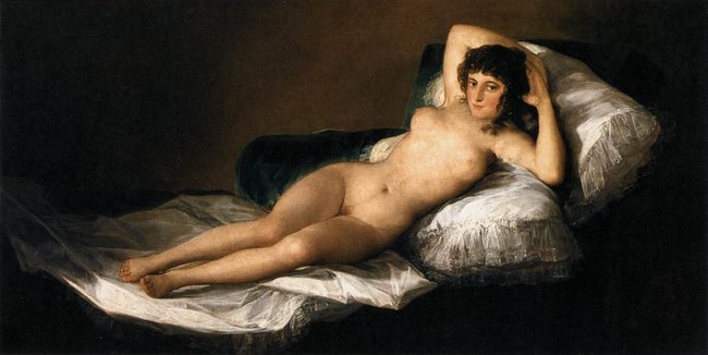 La Maja nue -Francisco Goya