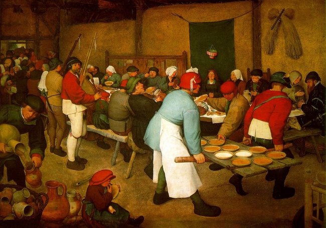 Repas de noce -Bruegel