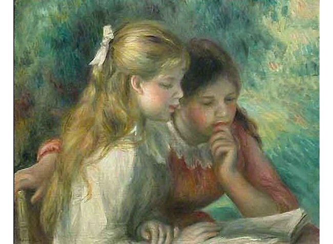 La lecture -  Pierre Auguste Renoir