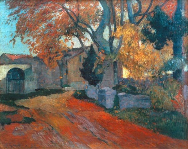 Les Alyscamps -Paul Gauguin
