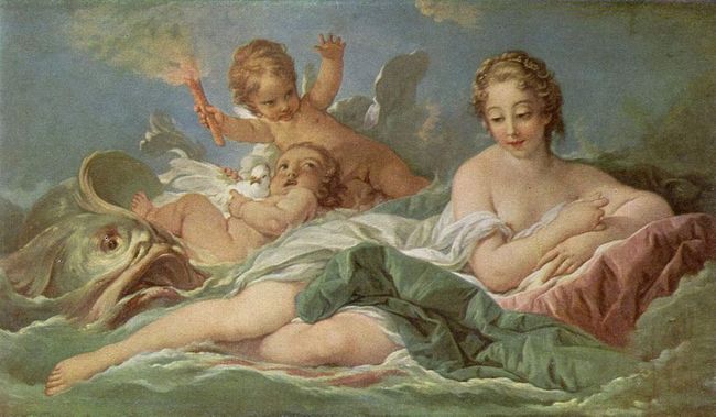 François Boucher - la naissance de Venus