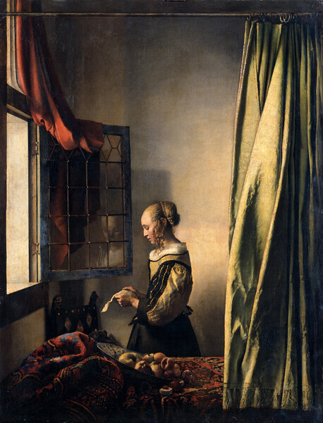 La liseuse à la fenêtre  - Vermeer Jan
