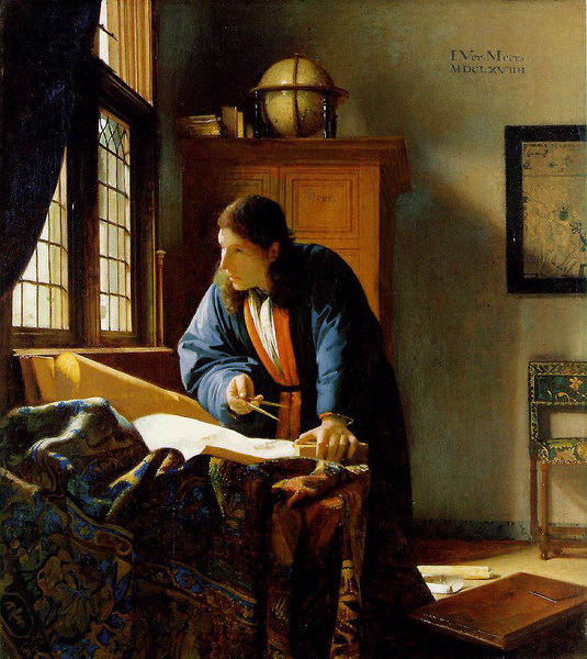 Le Géographe - Jan Vermeer