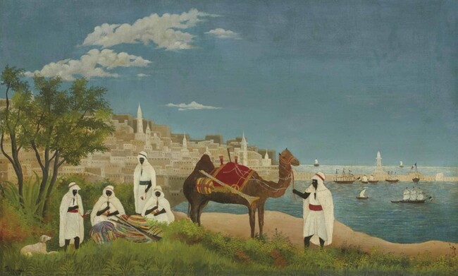 paysage d'Alger - Henri Rousseau