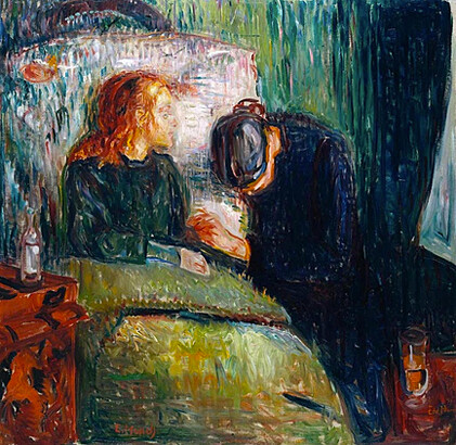 L'enfant malade - Edvard Munch