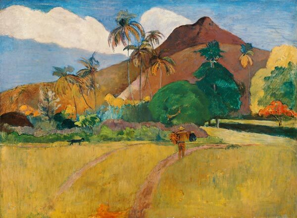 Paysage tahitien - Paul Gauguin