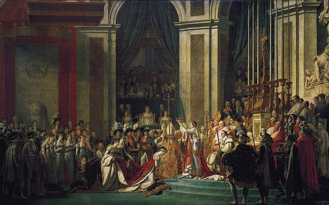 Le sacre de Napoléon - Jacques Louis David
