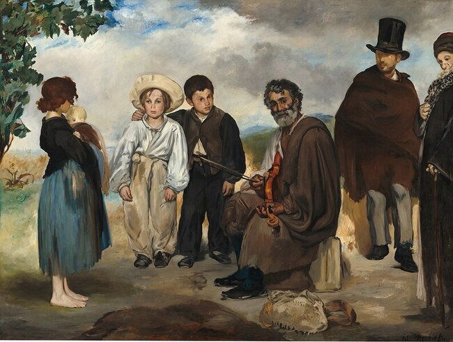 Le vieux musicien - Edouard Manet