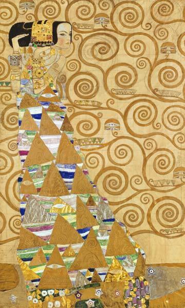 L'attente  - Gustav Klimt