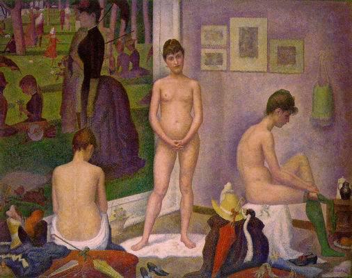 Les Poseuses - Georges Seurat