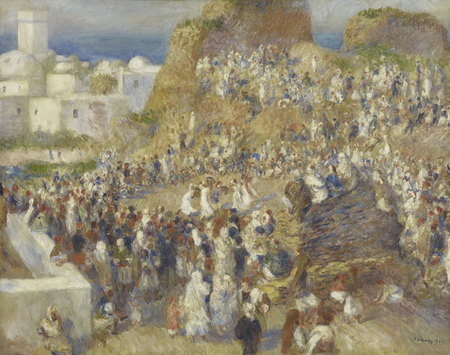 La Mosquée. Fête arabe -- Pierre Auguste Renoir - 1881- huile sur toile - 73,5 x 92 cm - Musée Orsay Paris