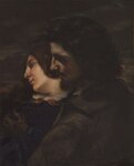 Les amants dans la campagne, sentiments de la jeunesse - Courbet