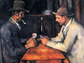 Joueurs de cartes de Cezanne