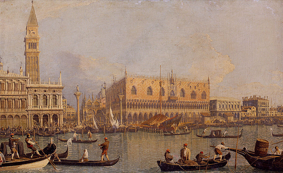 Veduta del Palazzo Ducale - Canaletto