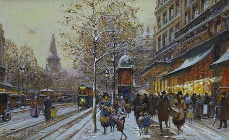 Place de la R&eacute;publique - Eug&egrave;ne Galien Lalou