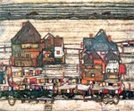 Banlieue II -1918 -Egon Schiele