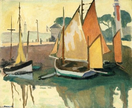 Le port de La Rochelle - Albert Marquet