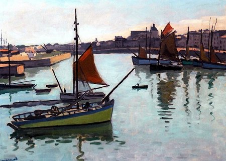 Le port de la Chaume - Albert Marquet