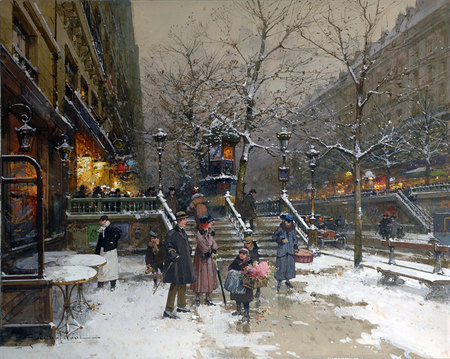 Canal St Martin - Eug&egrave;ne Galien Lalou