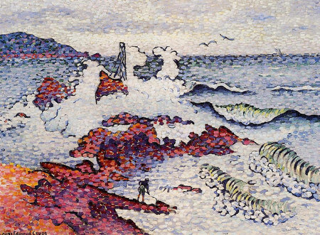 La M&eacute;diterran&eacute;e  -vent d'Est  -1902 - Coll. Priv -  Cross Henri Edmond
