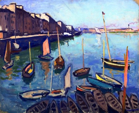 Le port du Havre - Albert Marquet