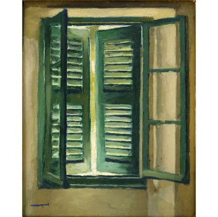 Persiennes vertes - Albert Marquet