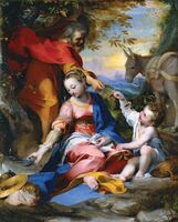 Vierge aux cerises - Federico Baroccio